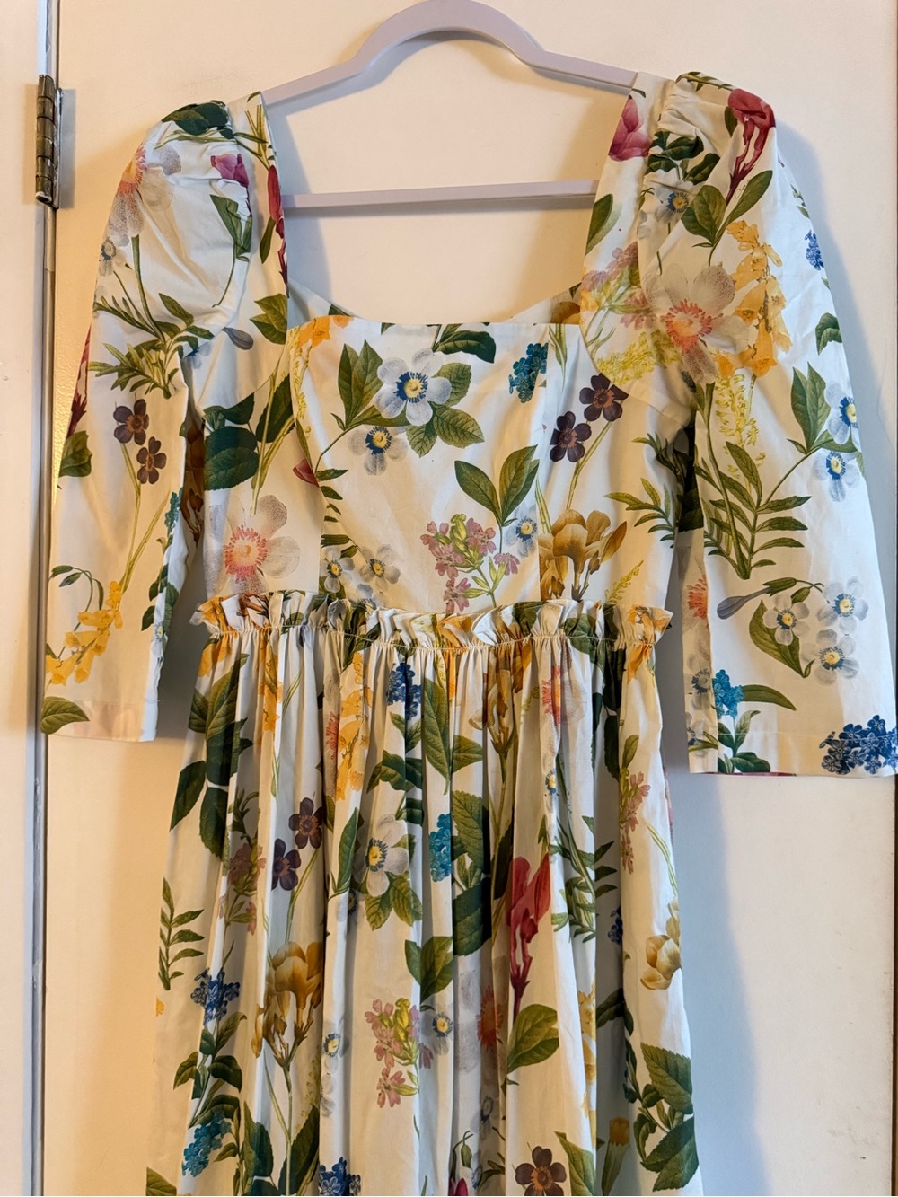Cara Cara Blue Hill Midi Dress in Tisbury Floral - Picture 5 of 14